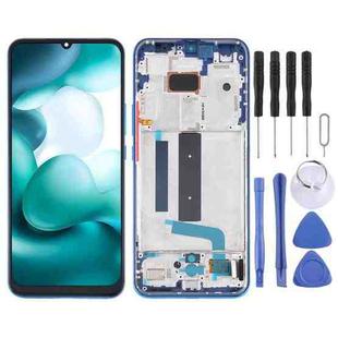 Original AMOLED LCD Screen for Xiaomi Mi 10 Lite 5G with Digitizer Full Assembly(Blue)