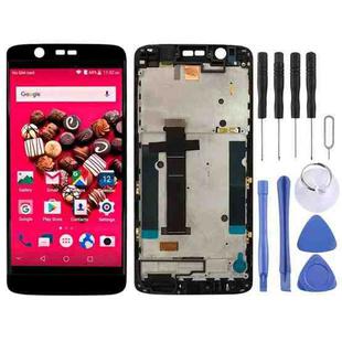 OEM LCD Screen for ZTE Axon 7 Mini / B2017 / B2017G Digitizer Full Assembly with Frame（Black)