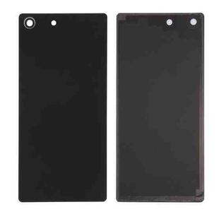 Back Battery Cover for Sony Xperia M5 (Black)