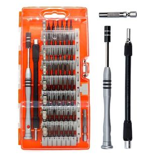 60 in 1 S2 Tool Steel Precision Screwdriver Nutdriver Bit Repair Tools Kit(Orange)
