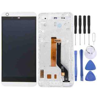 TFT LCD Screen for HTC Desire 626 Digitizer Full Assembly with Frame (White)