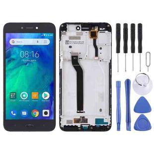 TFT LCD Screen for Xiaomi Redmi Go Digitizer Full Assembly with Frame(Black)
