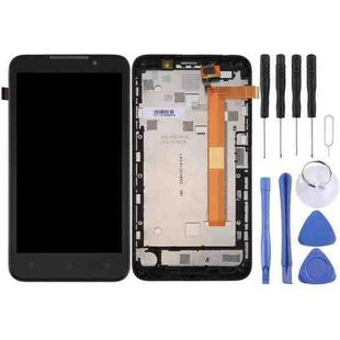 TFT LCD Screen for HTC Desire 516 / 316 Digitizer Full Assembly with Frame (Black)