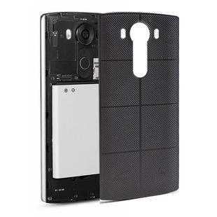 Original Leather Back Cover with NFC Sticker for LG V10(Black)
