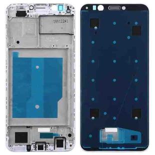 Front Housing LCD Frame Bezel for Huawei Enjoy 8(White)