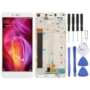 TFT LCD Screen for Xiaomi Redmi Note 4 Digitizer Full Assembly with Frame(White)