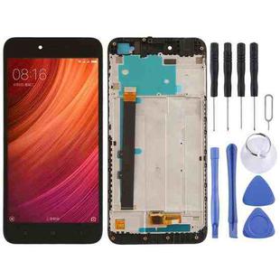 TFT LCD Screen for Xiaomi Redmi Note 5A Digitizer Full Assembly with Frame(Black)
