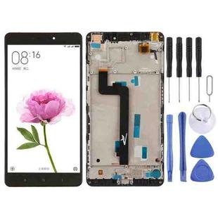 TFT LCD Screen for Xiaomi Mi Max Digitizer Full Assembly with Frame(Black)