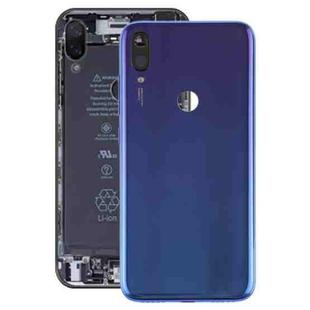 Battery Back Cover with Side Keys for Xiaomi Mi Play(Blue)