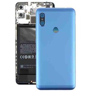 Battery Back Cover with Side Keys for Xiaomi Redmi Note 6 Pro(Blue)