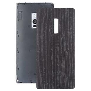 Wood Texture Battery Back Cover for OnePlus 2(Black)