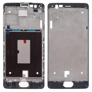 For OnePlus 3 Front Housing LCD Frame Bezel Plate (Black)