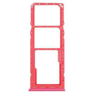 For OPPO Realme 3 SIM Card Tray + SIM Card Tray + Micro SD Card Tray (Red)