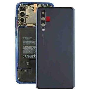 Battery Back Cover with Camera Lens for Huawei P30(Black)