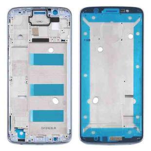 Front Housing LCD Frame Bezel for Motorola Moto G6 Plus(Blue)