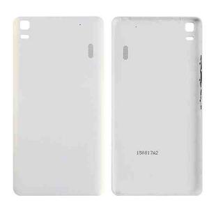 For Lenovo A7000 Battery Back Cover(White)