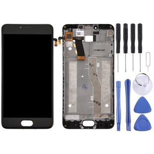 TFT LCD Screen for Meizu M5 / Meilan 5 Digitizer Full Assembly with Frame(White)