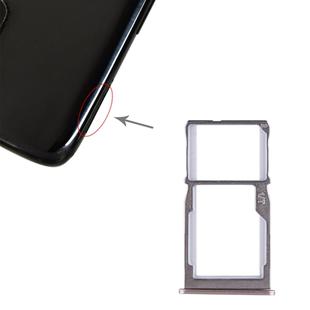 For Meizu 15 SIM Card Tray + SIM Card Tray / Micro SD Card Tray (Gold)