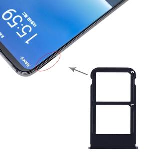 For Meizu 16 Plus SIM Card Tray + SIM Card Tray (Black)