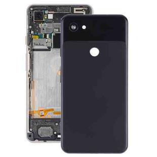 Battery Back Cover with Camera Lens & Side Keys for Google Pixel 3a XL(Black)