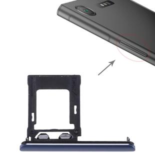 SIM / Micro SD Card Tray, Double Tray for Sony Xperia XZ1(Blue)