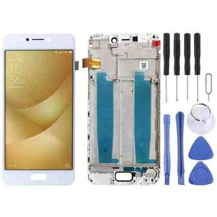 OEM LCD Screen for Asus Zenfone 4 Max ZC520KL X00HD Digitizer Full Assembly with Frame（White)