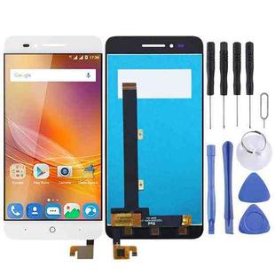 OEM LCD Screen for ZTE Blade A610 A610C with Digitizer Full Assembly (White)