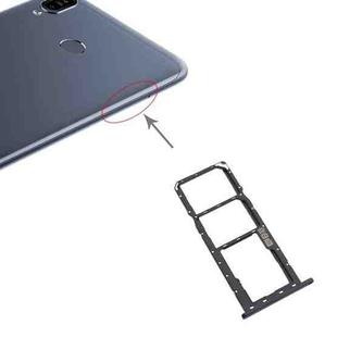 SIM Card Tray + SIM Card Tray + Micro SD Card Tray for Asus Zenfone Max M2 ZB633KL(Black)