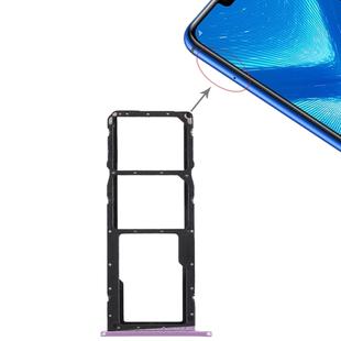 SIM Card Tray + Micro SD Card Tray for Huawei Honor 8X (Purple)