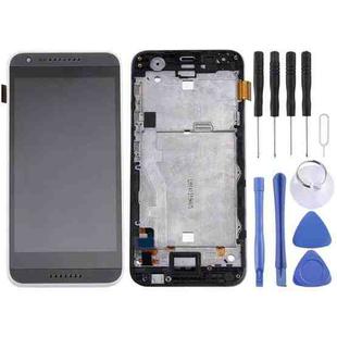 Original LCD Screen for HTC Desire 620 Digitizer Full Assembly with Frame (Black)