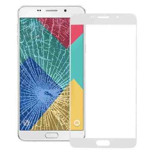 For Galaxy A9 (2016) / A900 Front Screen Outer Glass Lens (White)