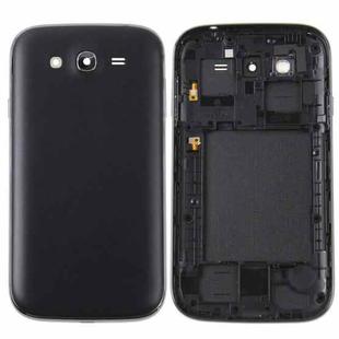 For Galaxy Grand Duos / i9082 Middle Frame Bezel + Battery Back Cover (Black)