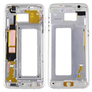 For Galaxy S7 Edge / G935 Front Housing LCD Frame Bezel Plate (Silver)