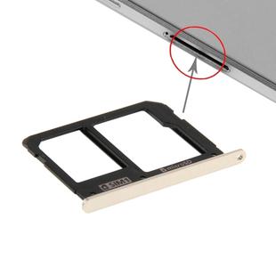 For Galaxy A9(2016) / A9000 SIM Card Tray and Micro SD Card Tray  (Gold)