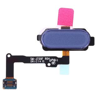 For Galaxy J7 Duo SM-J720F Fingerprint Sensor Flex Cable(Blue)