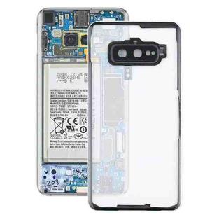 For Samsung Galaxy S10e / G970F/DS G970U G970W SM-G9700 Transparent Battery Back Cover with Camera Lens Cover (Transparent)