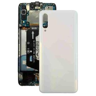 For Samsung Galaxy A30s Battery Back Cover (White)