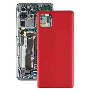 For Samsung Galaxy A91 Battery Back Cover (Red)