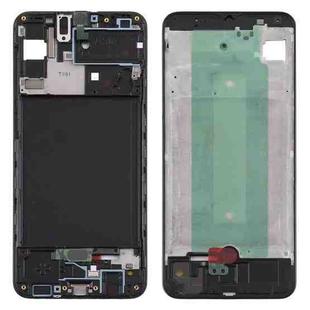 For Samsung Galaxy A30s  Front Housing LCD Frame Bezel Plate (Black)