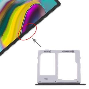 For Samsung Galaxy Tab S5e SM-T725 SIM Card Tray + Micro SD Card Tray (Black)