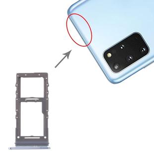 For Samsung Galaxy S20+ / Galaxy S20 Ultra SIM Card Tray + Micro SD Card Tray (Blue)