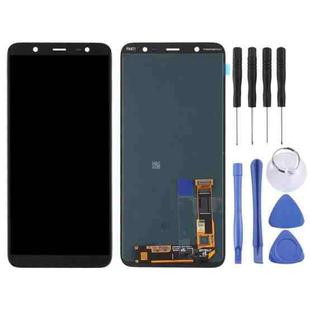 Original LCD Screen for Galaxy A6+ (2018) / A605 with Digitizer Full Assembly (Black)