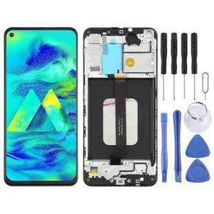 Original PLS TFT LCD Screen for Galaxy M40 Digitizer Full Assembly with Frame