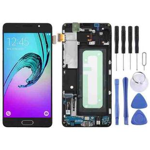 TFT LCD Screen for Galaxy A5 (2016) / A510F Digitizer Full Assembly with Frame (Black)