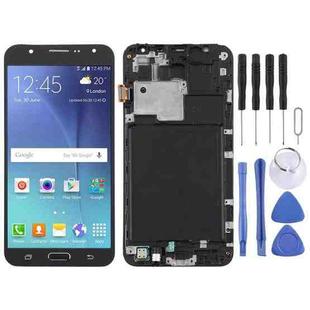 TFT LCD Screen for Galaxy J7 (2015) / J700F Digitizer Full Assembly with Frame (Black)