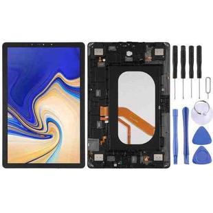 Original LCD Screen for Galaxy Tab S4 10.5 inch SM-T835 (LTE Version) Digitizer Full Assembly with Frame (Black)