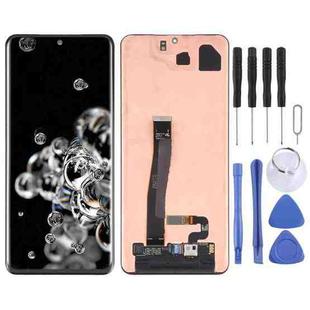 Original Dynamic AMOLED LCD Screen for Galaxy S20 Ultra 4G with Digitizer Full Assembly (Black)