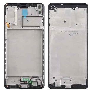 For Samsung Galaxy A21s  Front Housing LCD Frame Bezel Plate (Black)