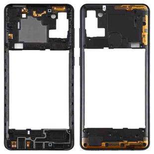 For Samsung Galaxy A21s  Middle Frame Bezel Plate (Black)