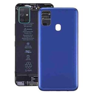 For Samsung Galaxy M21 Battery Back Cover (Dark Blue)